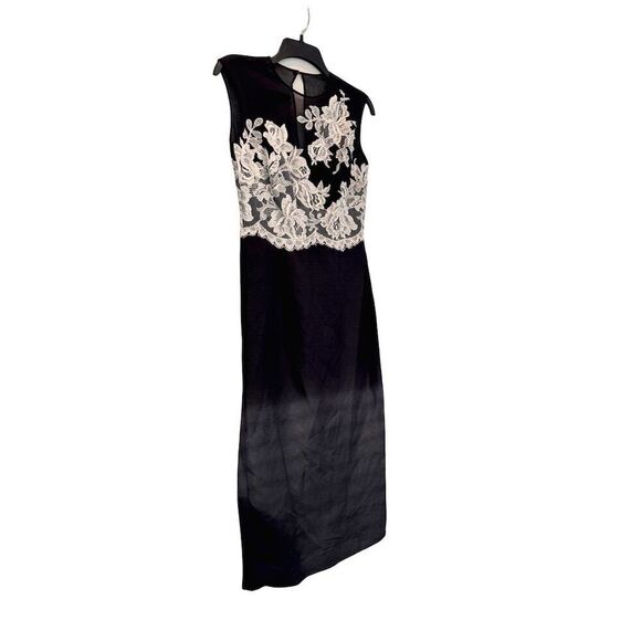 Pilar Rossi Women's Black Lace Sleeveless Party/Cocktail Dress. Size 6 - Picture 4 of 11